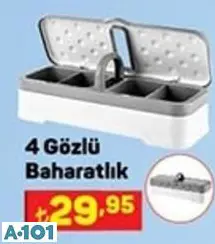4 GÖZLÜ BAHARATLIK 4 GÖZLÜ BAHARATLIK